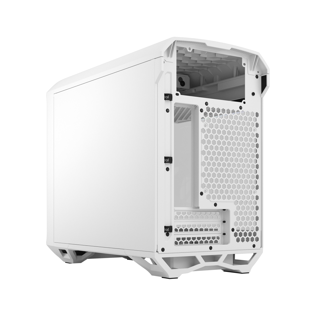 Kasë për PC Fractal Design Torrent Nano White TG Clear Tint, e bardhë