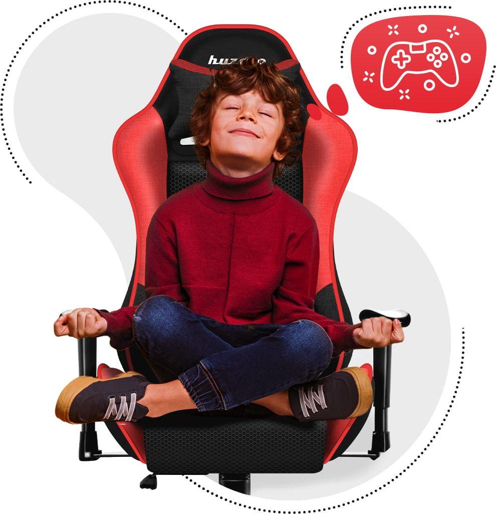 Karrige gaming Huzaro Ranger 6.0, për fëmijë, e kuqe