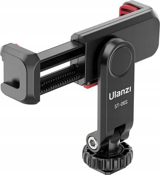 Mbajtëse telefoni Ulanzi ST-06S, 1/4", rotullim 360°, e zezë