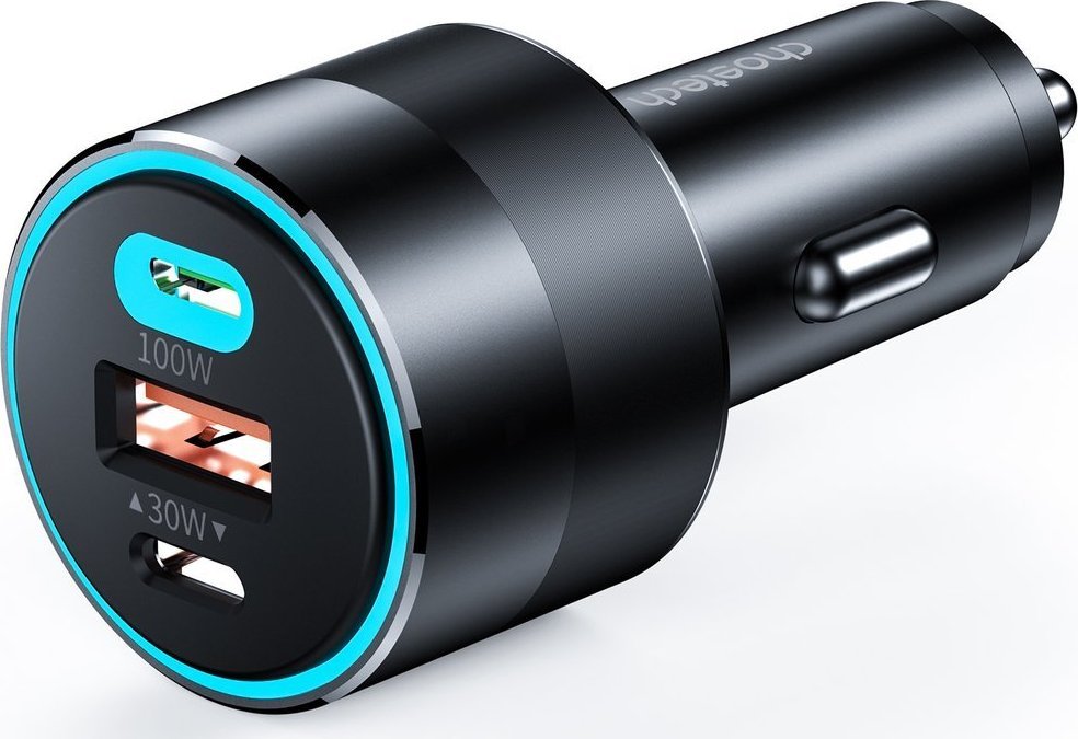 Karikues makine Choetech TC0011, 130W, 2x USB C USB A, i zi