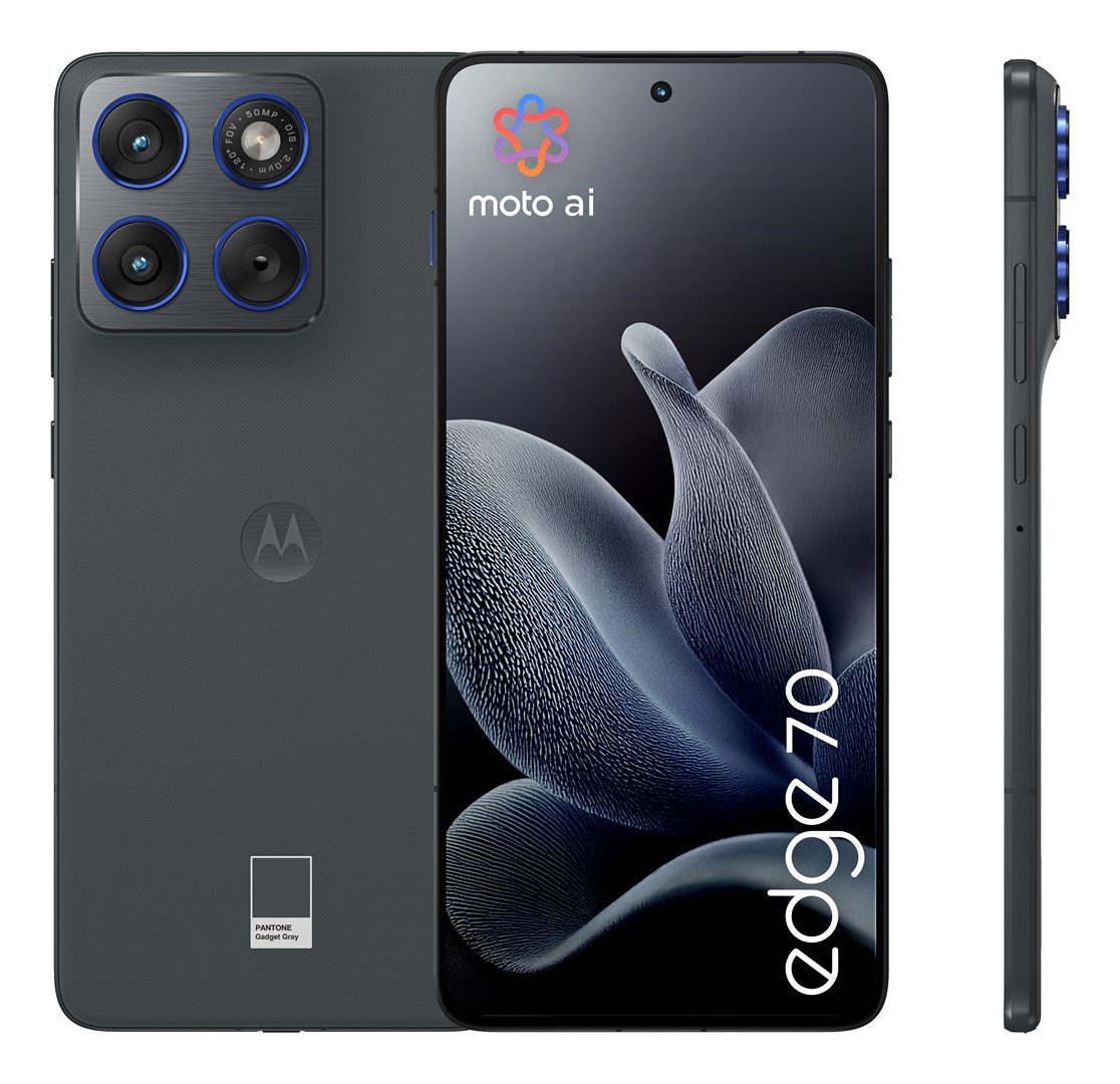 Telefoni Motorola Edge 70, 512GB, 12GB RAM, gri