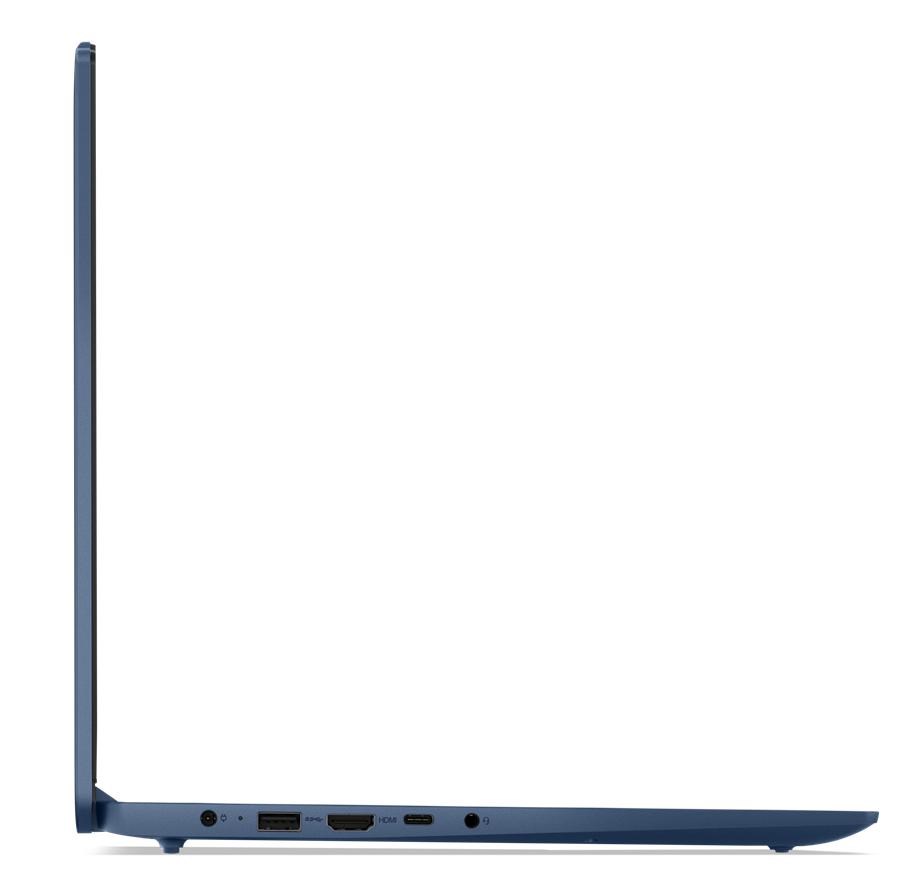 Лаптоп Lenovo IdeaPad Slim 3 7530U, 15,6", AMD Ryzen 5, 16GB RAM, 512GB SSD, сина