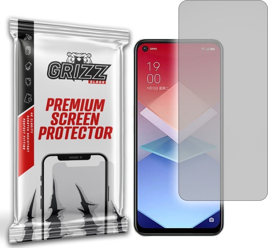 Folie mbrojtëse matte GrizzGlass për Oppo K10x, film fleksibël, transparente