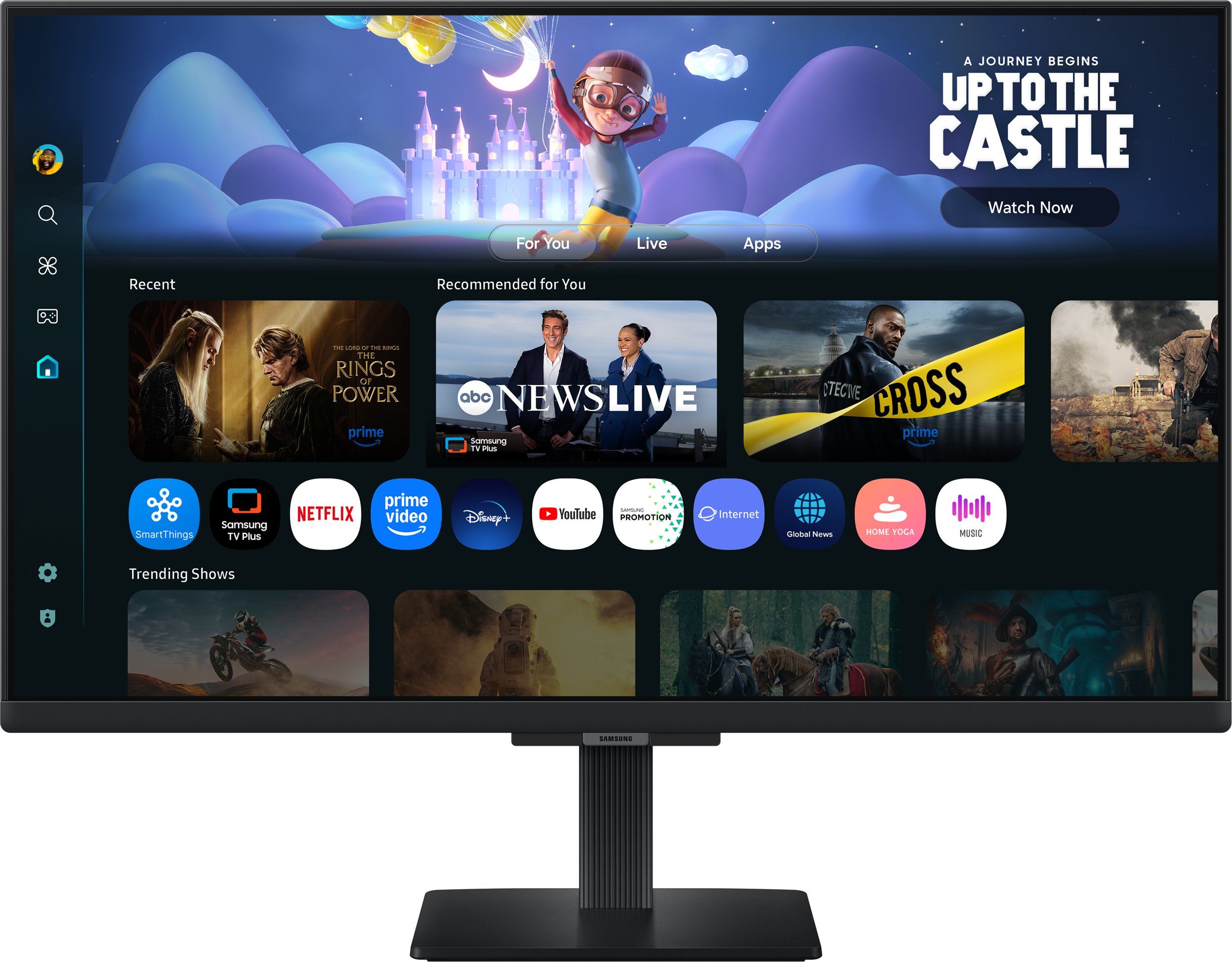 Monitor Samsung M5 LS27FM500E, 27", Full HD, i zi