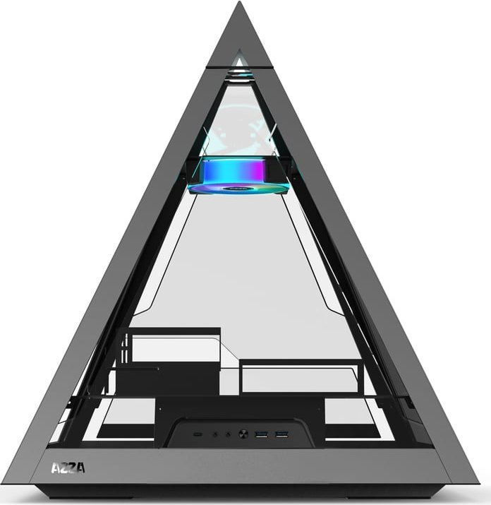 Kasë Azza Pyramid 804M RGB, Full Tower
