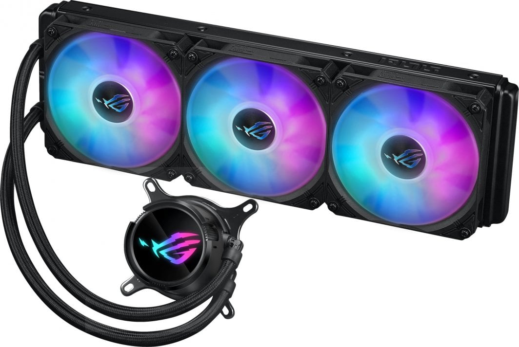 Ftohëse me ujë Asus ROG Strix LC III 360 ARGB, 360 mm, e zezë