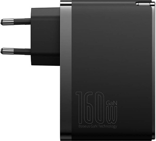 Karikues muri Baseus 160W, 4 porta USB C PD QC PPS, i bardhë