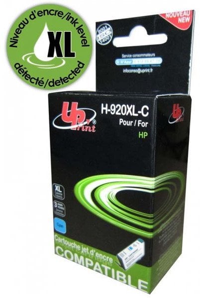 Патрон за принтер UPRINT HJ920XLCUP, сина, 12ml, компатибилен со HP OfficeJet 6000 6500 7000 7500A