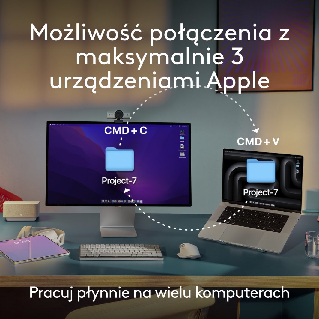 Maus Logitech Anywhere, wireless, Bluetooth, USB-C, i hirt