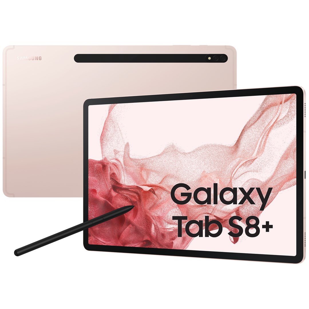 Tablet Samsung Galaxy Tab S8+, 12.4", 128GB, rozë