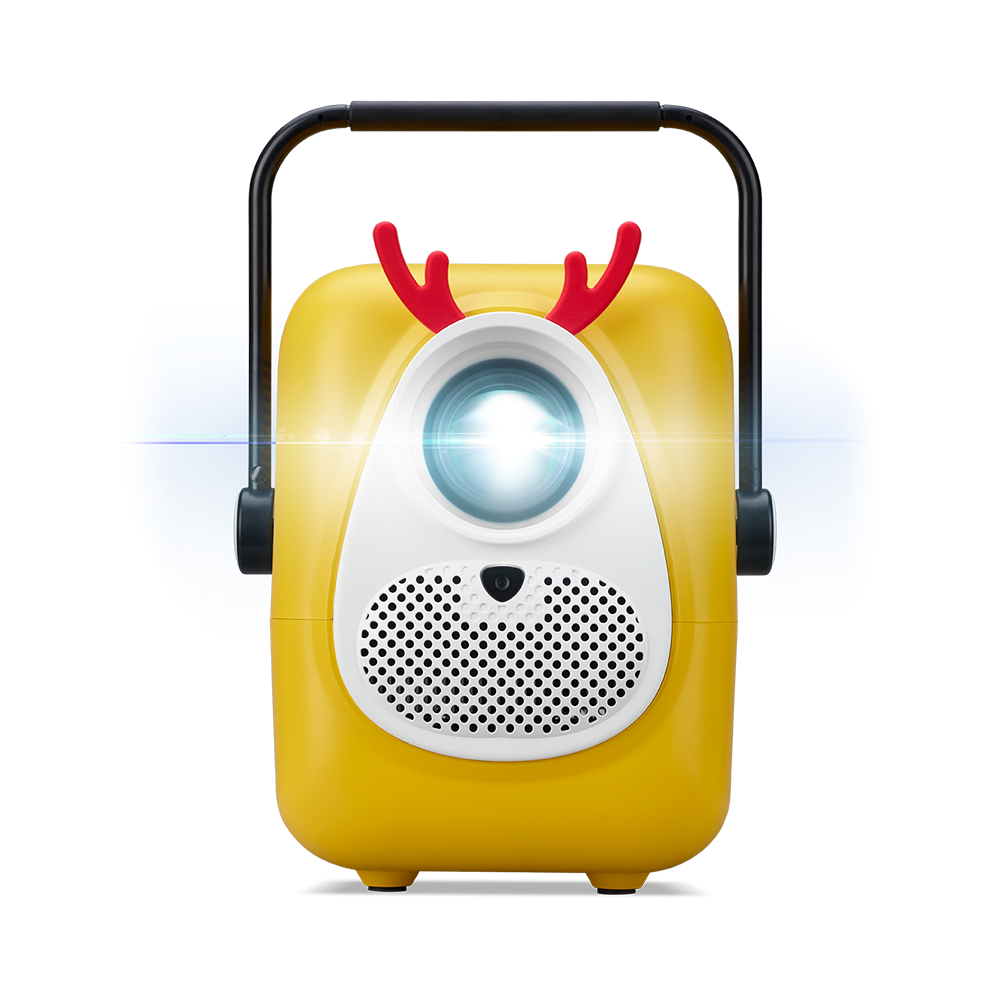 Projektor portativ Acer AOpen Fire Legend QF23s, Full HD 1920 x 1080, 250 ANSI lumens, i verdhë