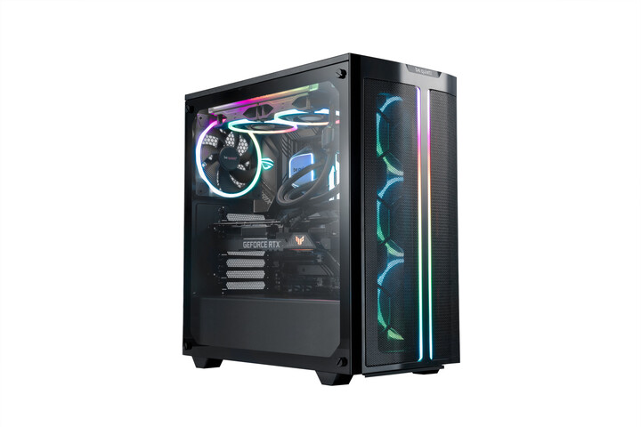 Куќиште за компјутер Be quiet Pure Base 500FX, стаклено, црно