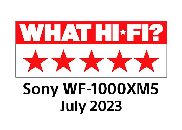 Kufje wireless SONY WF-1000XM5, 8 orë, të zeza