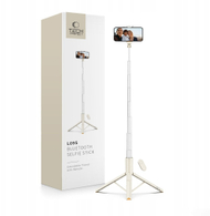 Selfie tripod Tech-Protect L09S, teleskopik, universal, bezhë
