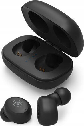 Kufje wireless GoGEN TWS Crew 02, Bluetooth 5.3, IPX4, të zeza