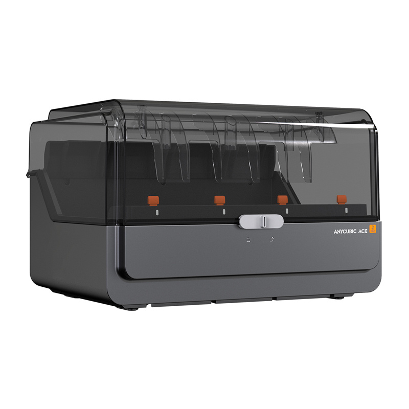 Sistem multi filamenti Anycubic ACE 2 Pro, për Kobra S1 Combo, kasë e mbyllur, gri
