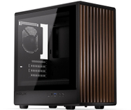 Kasa kompjuterike KRUX Helio KRXD011, microATX, anË xham i temperuar, dru i errët