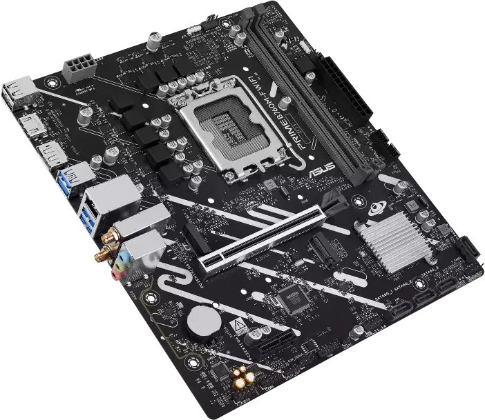 Motherboard ASUS Prime B760M F WIFI, Intel B760 LGA1700, DDR5, Micro ATX