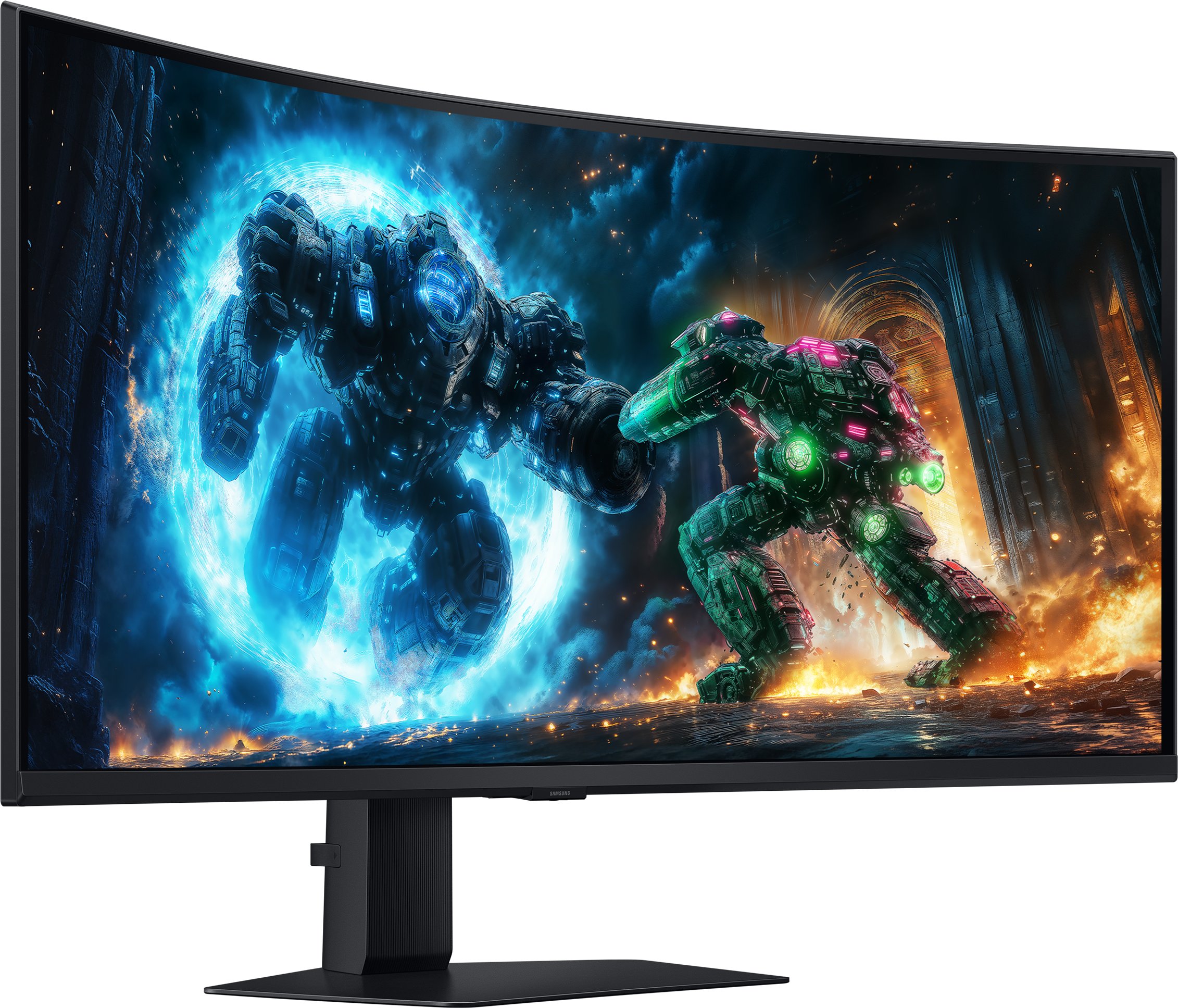 Monitor i lakuar gaming Samsung Odyssey G7 G75F, 40", 240Hz, QHD, i zi