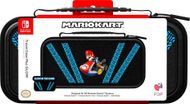Kuti udhëtimi PDP Travel Case Plus Glow Kart Drift, për Nintendo Switch, me dritë në errësirë, blu e zezë