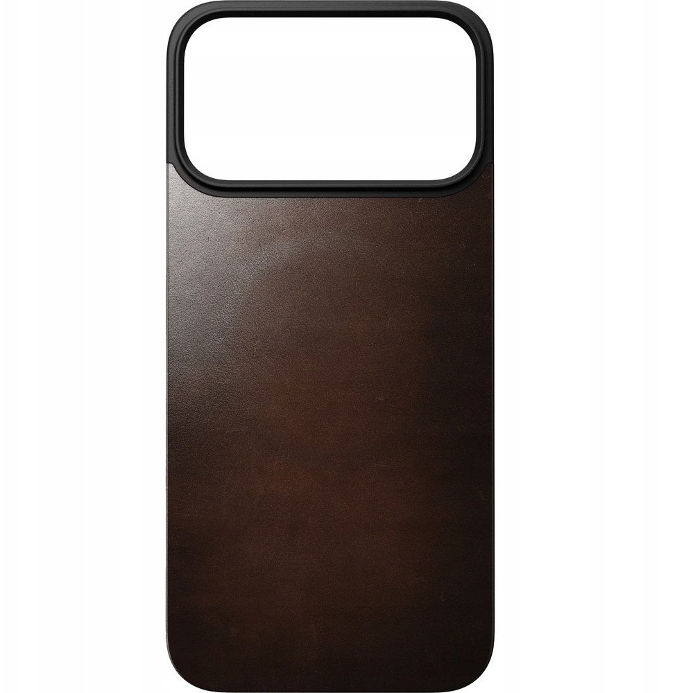 Kapotë magnetike Nomad për iPhone 17 Pro Max, lëkurë Horween, MagSafe, kafe