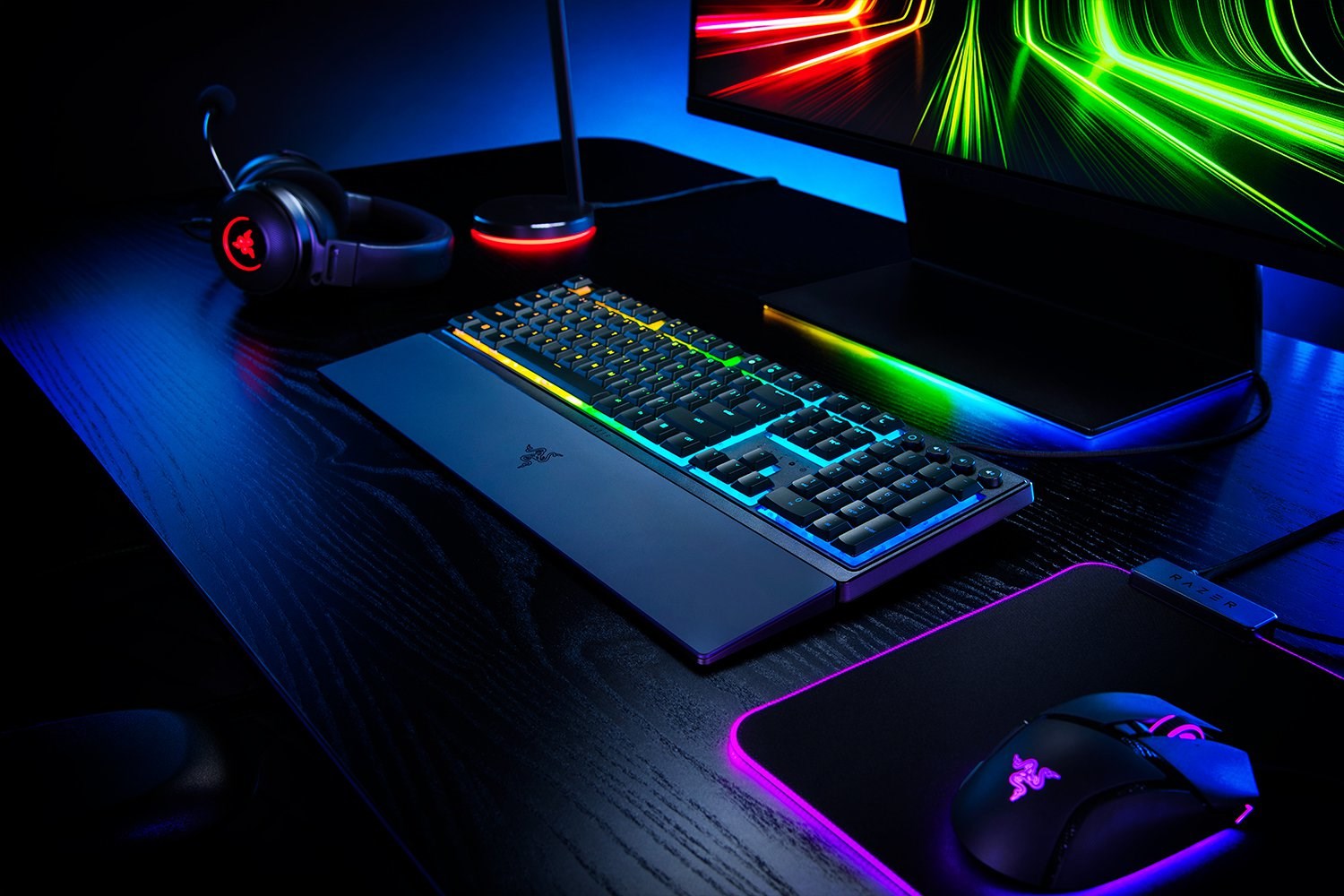Tastierë Razer Ornata V3, Mecha-Membrane, e zezë