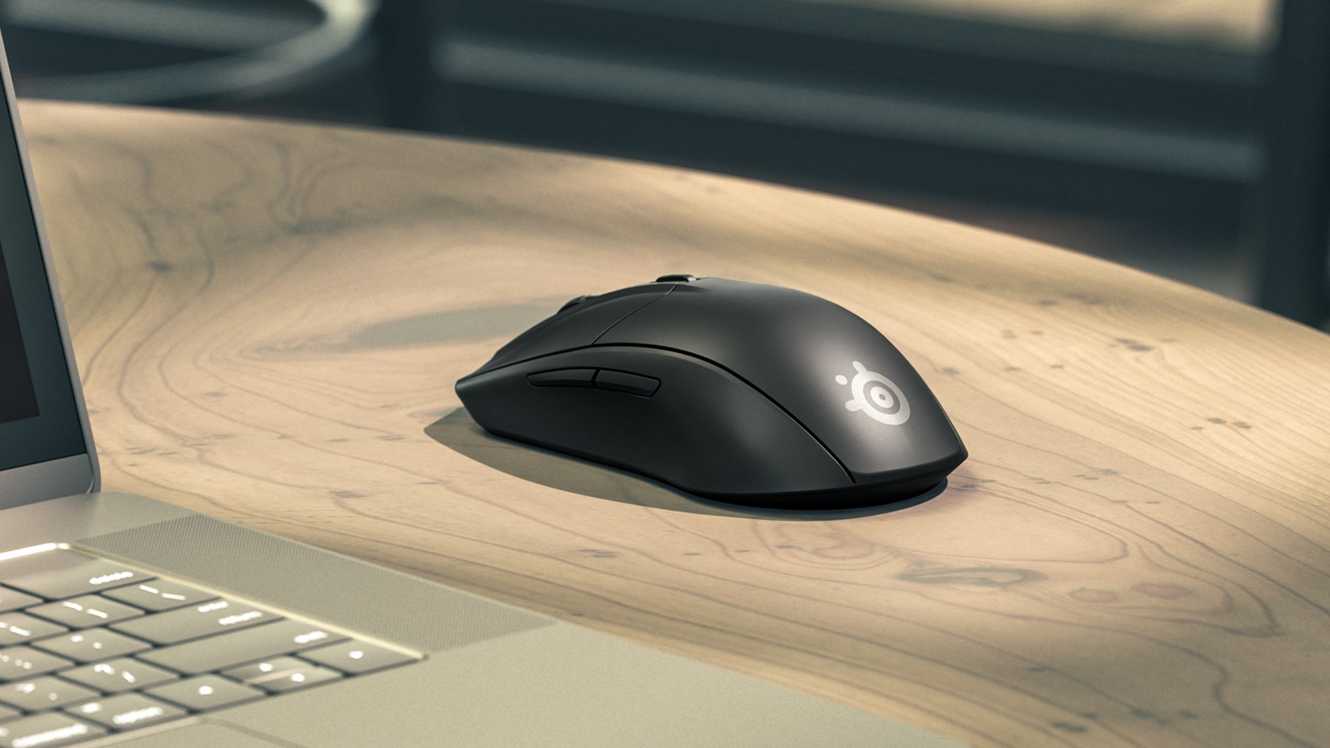 Maus lojërash SteelSeries Rival 3 Wireless, TrueMove Air, i zi