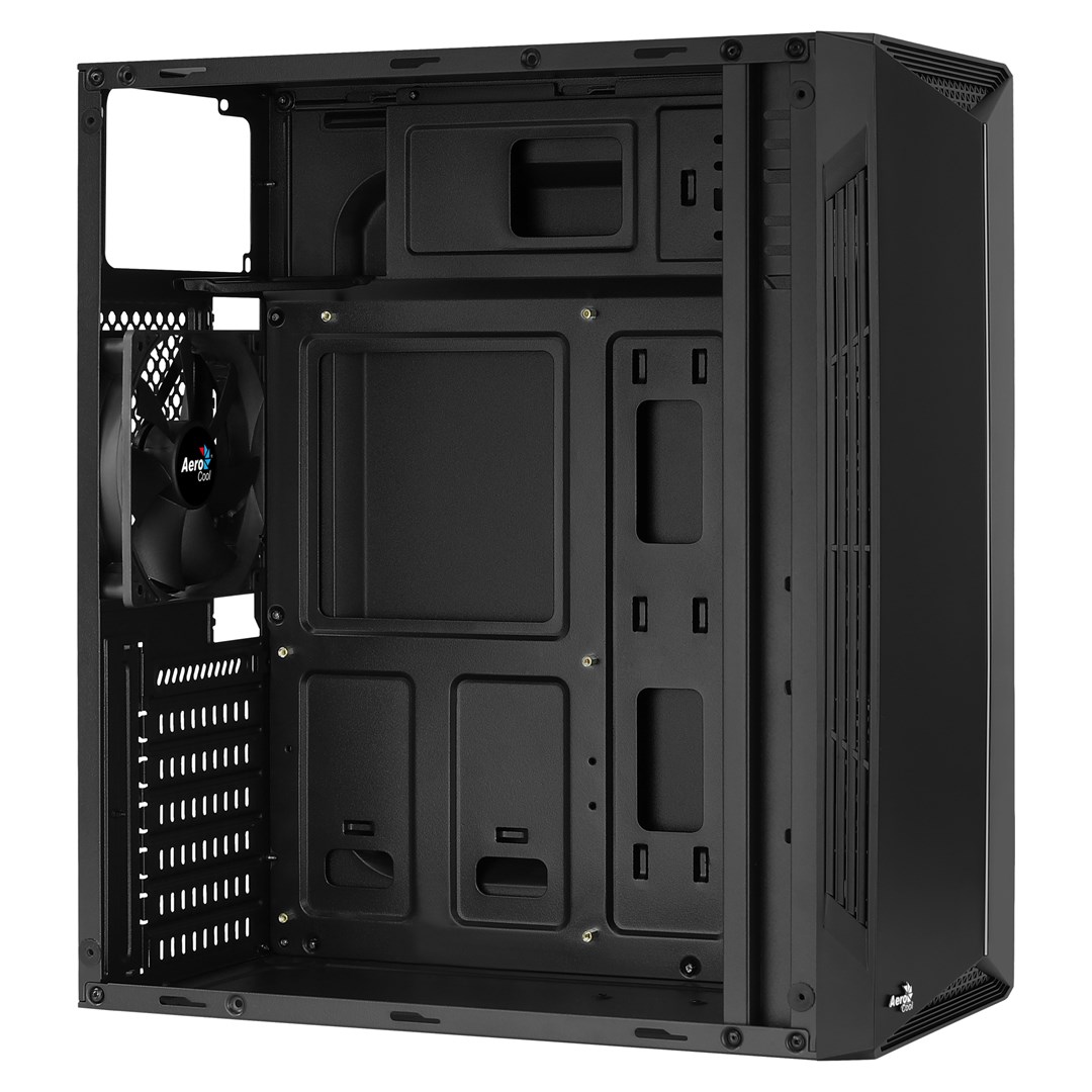 Kasë kompjuteri Aerocool Split ACCM-PV18012.11, midi tower, RGB LED, e zezë
