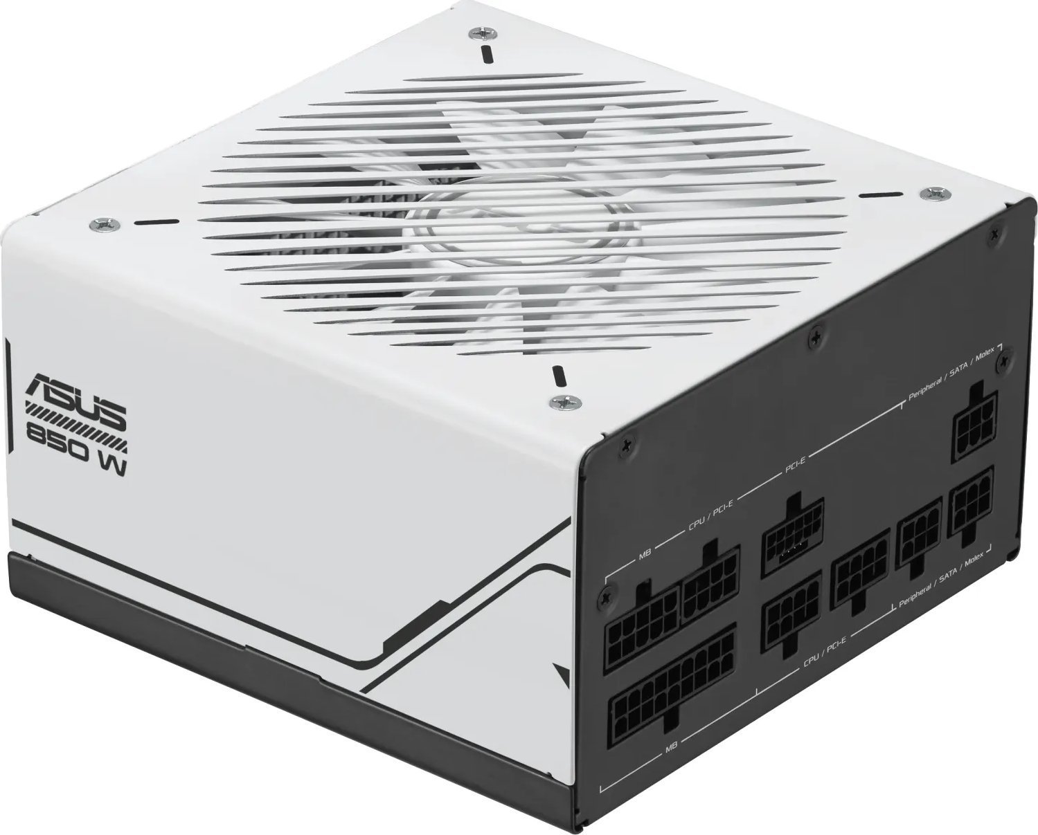 Напојување ASUS Prime AP-850G, 850W, 80 Plus Gold, црно и бело