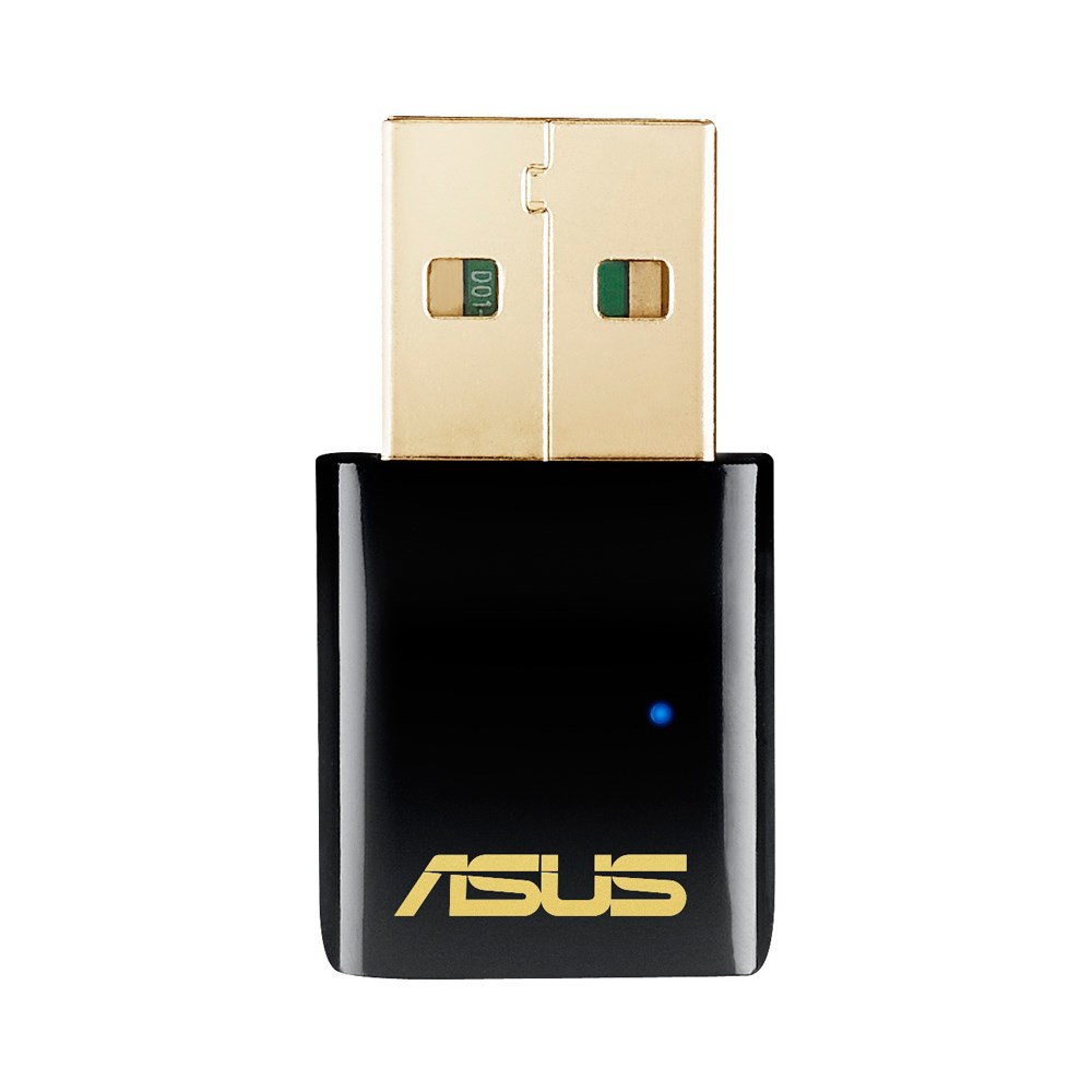 Përshtatës rrjeti ASUS USB-AC51 Dual-Band Wireless-AC600, USB, i zi