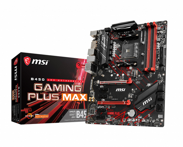 Pllakë amë MSI B450 Gaming PLUS MAX AMD B450 Socket AM4 ATX