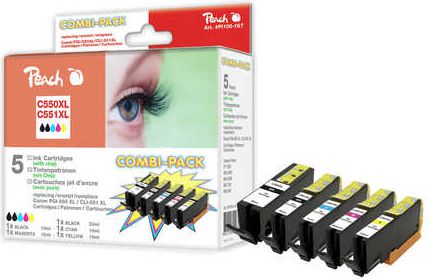 Kartutxh boje Peach PI100-167, Photo Black, i zi