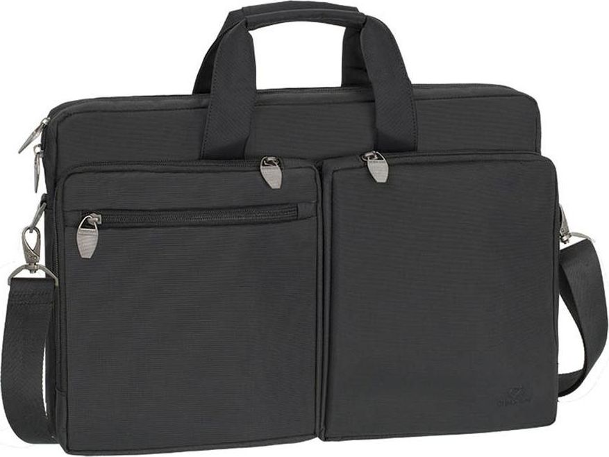 Çantë laptopi RivaCase Tiergarten, 17.3", e zezë