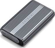 Enkllouzë SSD Satechi USB4 NVMe SSD Pro, M.2 NVMe, tool free, gri transparente
