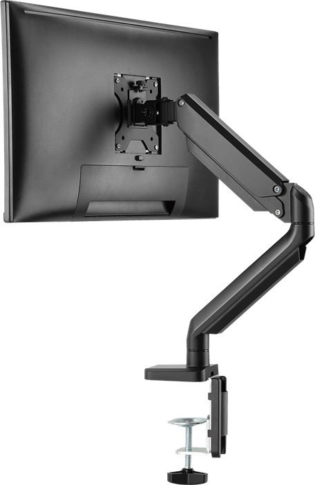 Komplet montimi monitori DELTACO Office, për 17" 32", montim në tavolinë, i zi