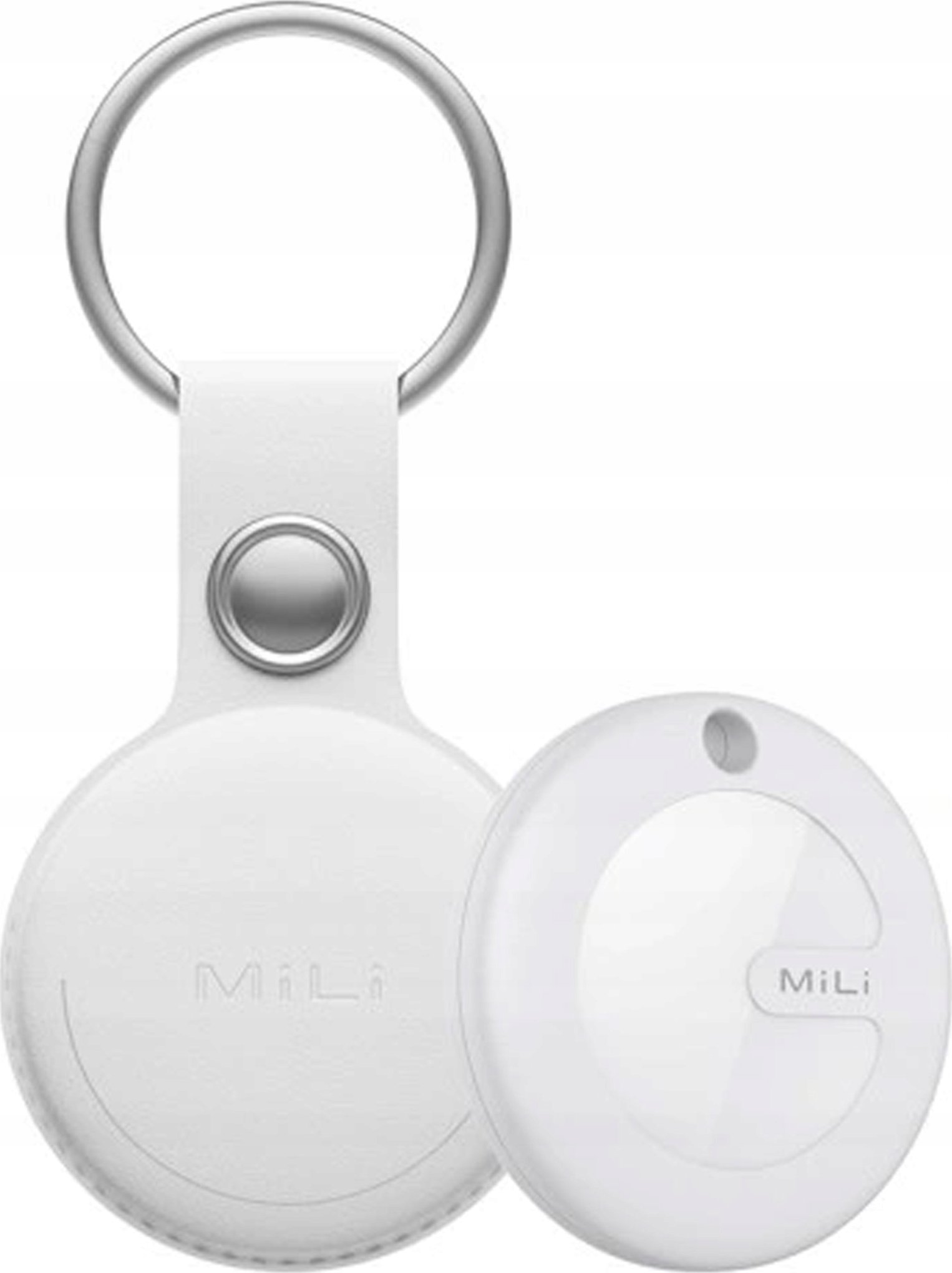 GPS lokator MiLi LifeTag, për çelësa dhe bagazhe, Bluetooth, i bardhë
