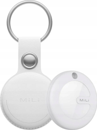 GPS lokator MiLi LifeTag, për çelësa dhe bagazhe, Bluetooth, i bardhë