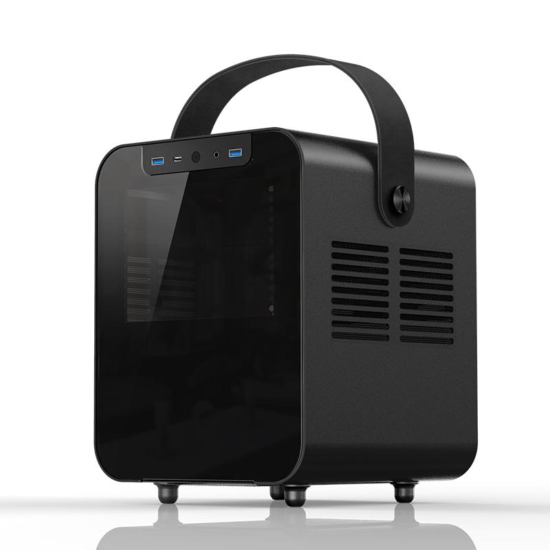 Kasë Jonsplus BO 100, e zezë, Small Form Factor