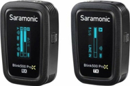 Mikrofon pa tela Saramonic Blink500 ProX, lavalier, për smartphone dhe kamera, i zi