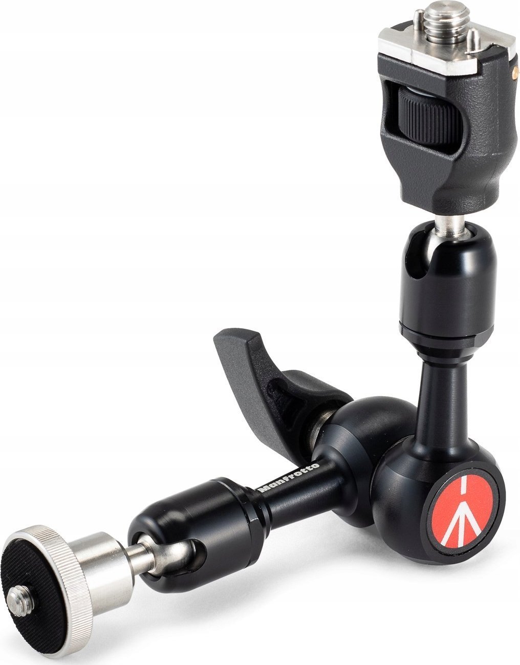 Krah montimi Manfrotto 244 Micro, mekanizëm fërkimi, adaptor ARRI Style, i zi