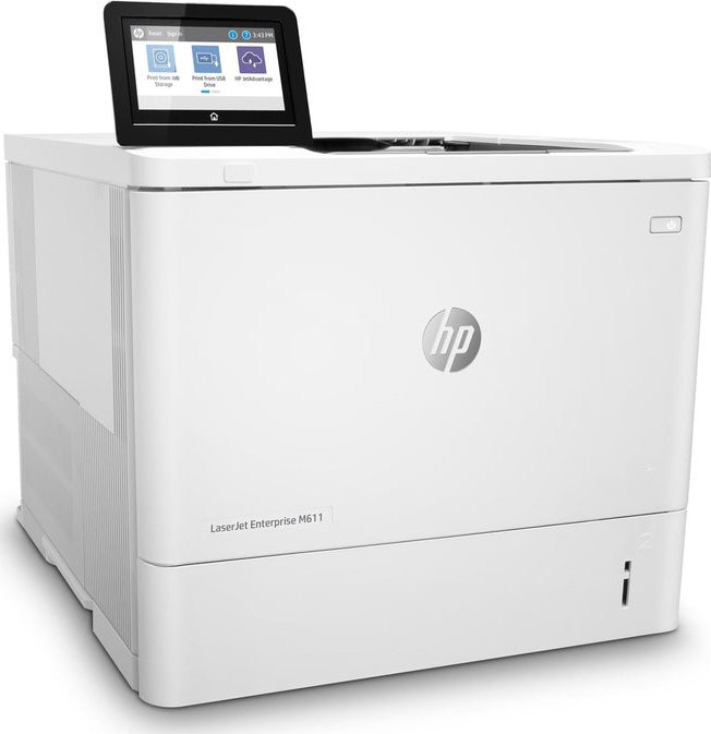 Printer lazer HP LaserJet Enterprise M611dn, i bardhë