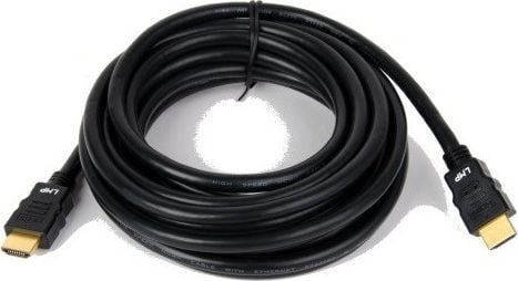 Kabllo HDMI LMP, 10m, HDMI në HDMI, e zezë