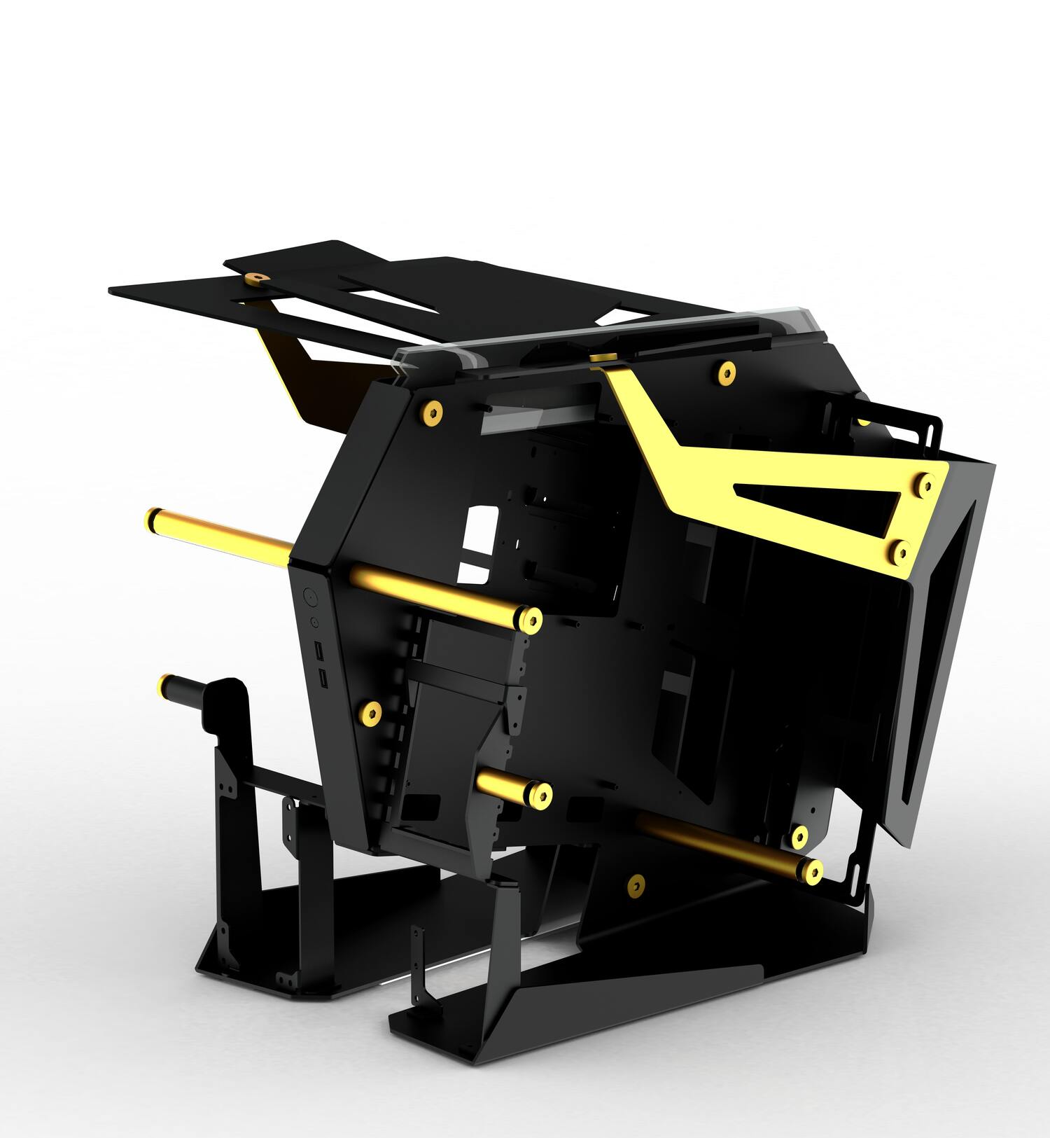 Куќиште за компјутер FSP T-Wings CMT710, црно