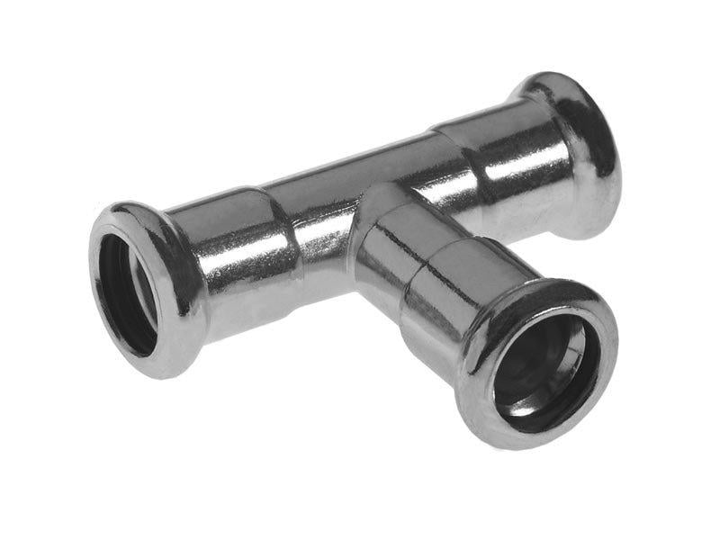 Tee од јаглероден челик Diam, 22 x 22 x 22 mm, set 10 парчиња