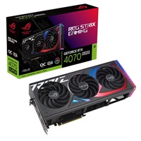 Kartelë grafike ASUS NVIDIA GeForce RTX 4070 SUPER ROG STRIX OC, 12G GDDR6X, 3xDP, 2xHDMI