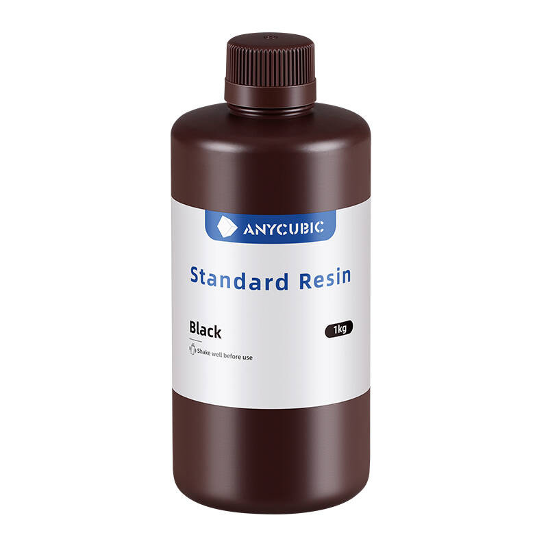 Rrëshirë 3D ANYCUBIC Standard Resin, 1L, për printer LCD UV, e zezë