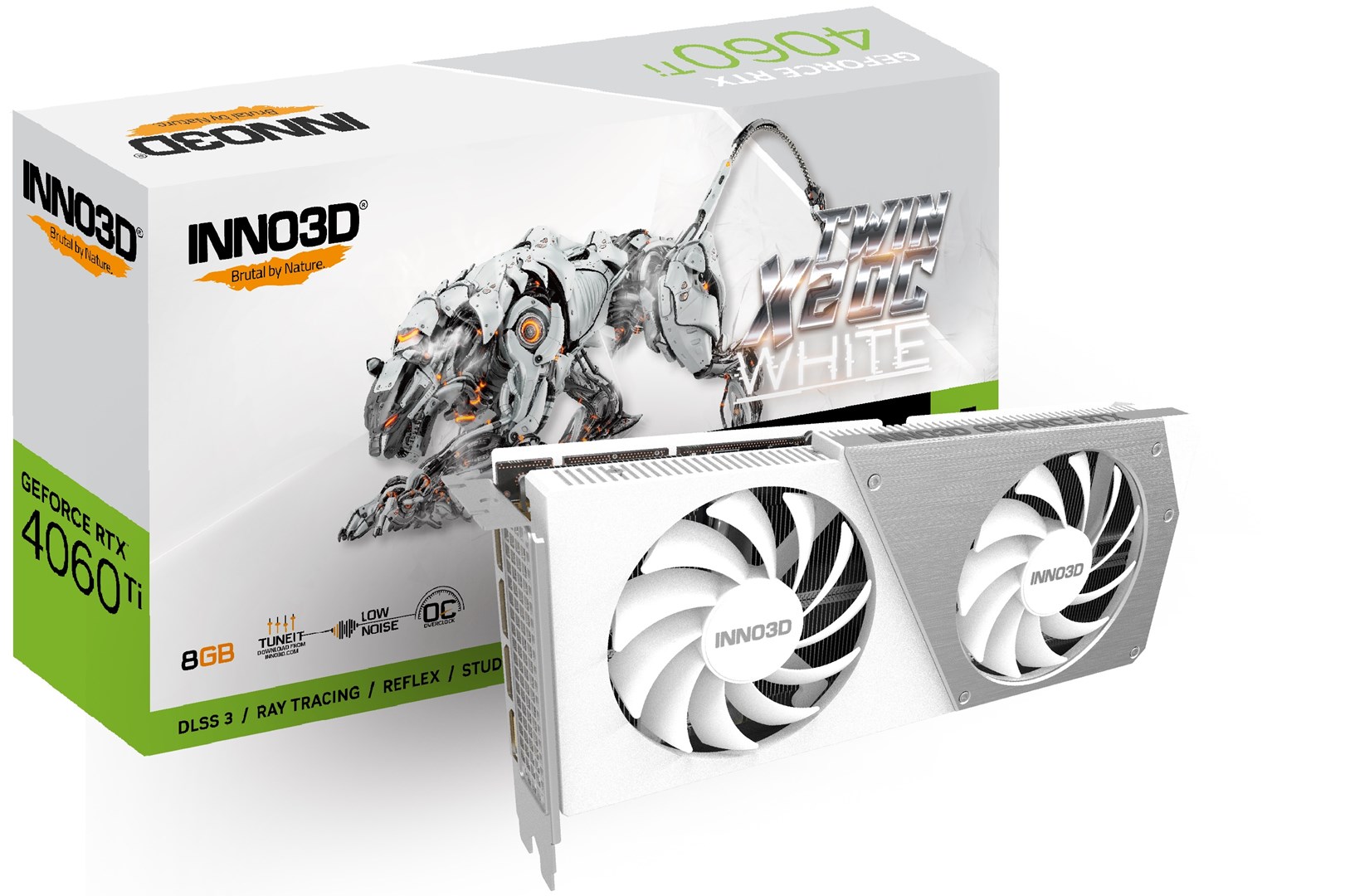 Kartë grafike Inno3D NVIDIA GeForce RTX 4060 Ti, OC, 8 GB GDDR6