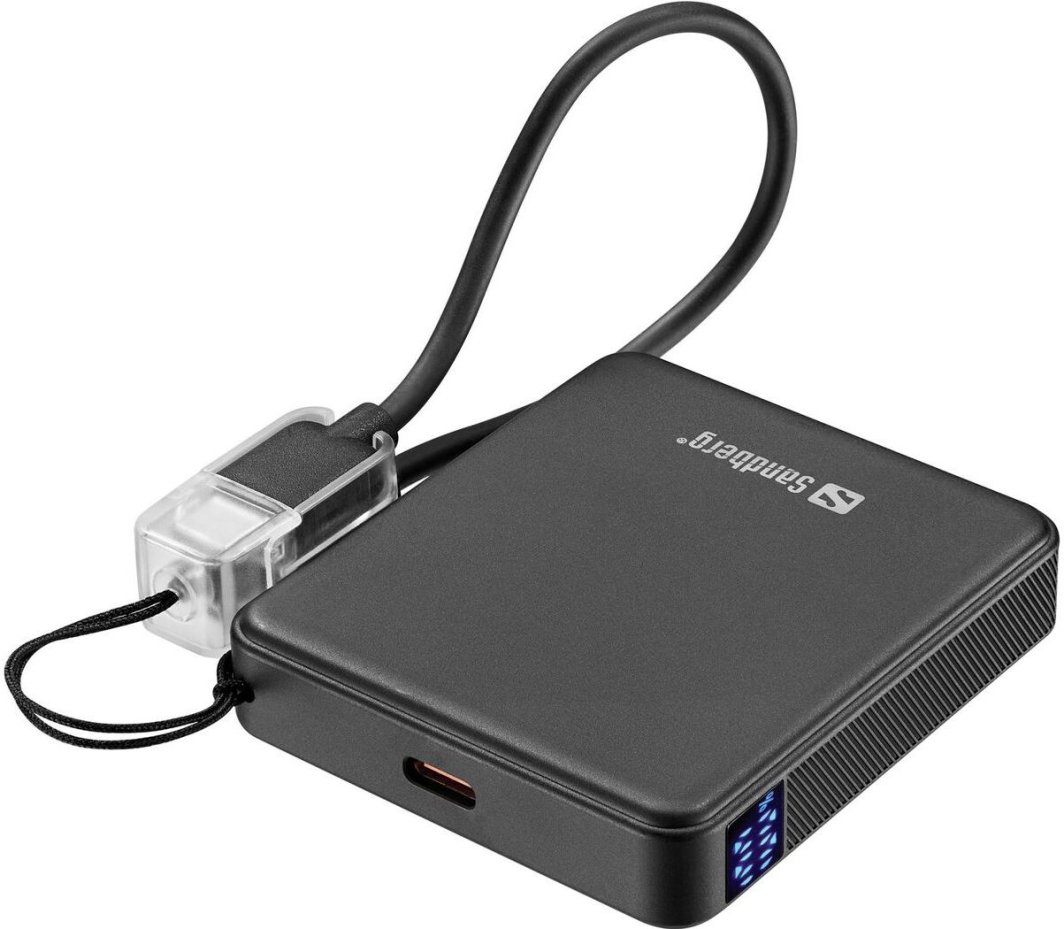 Powerbank Sandberg Nano 5000 mAh, PD 20W, USB-C, i zi
