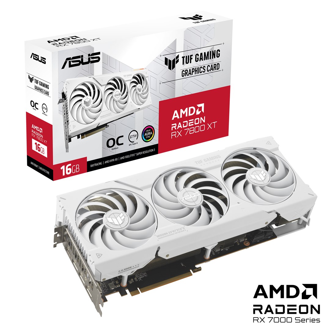 Kartë grafike ASUS TUF Gaming AMD Radeon RX 7800 XT, 16 GB GDDR6