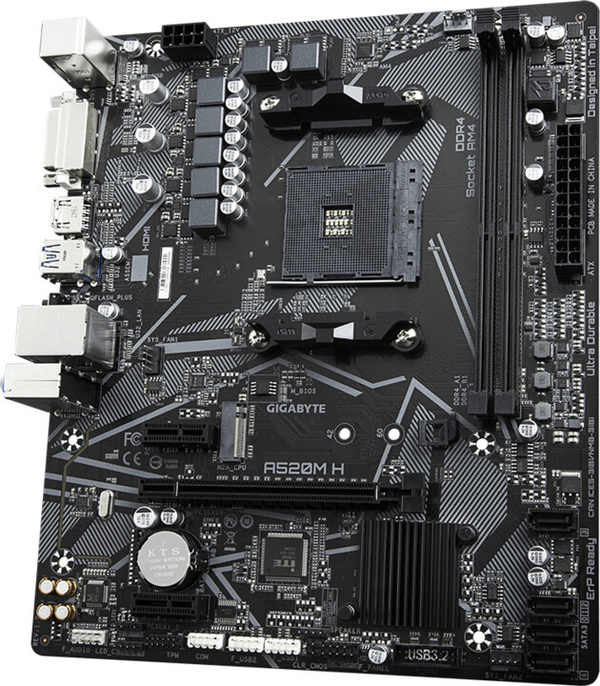 Pllakë amë GIGABYTE A520M H - AMD A520